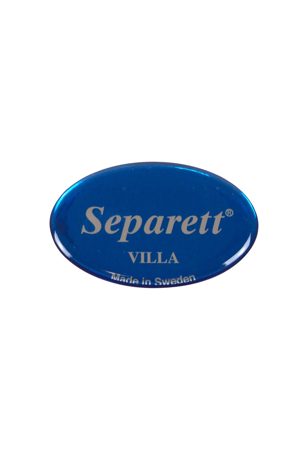 Skylt för Villa-toaletten