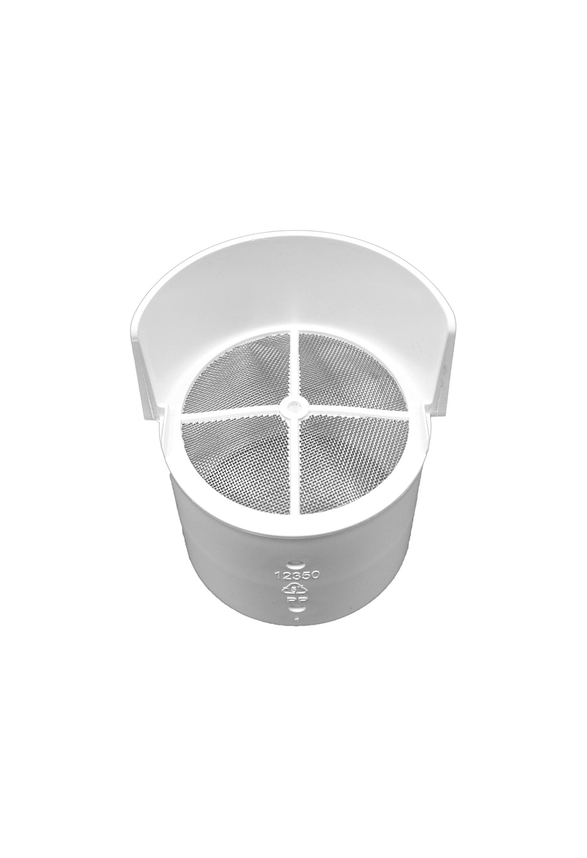 Vindhuv med insektsnät för 50 mm ventilationsrör